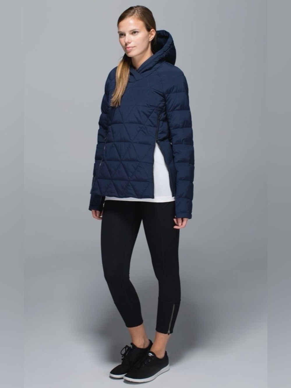 LULULEMON Fluffed Up Black Down Pullover - Picture 2 of 4